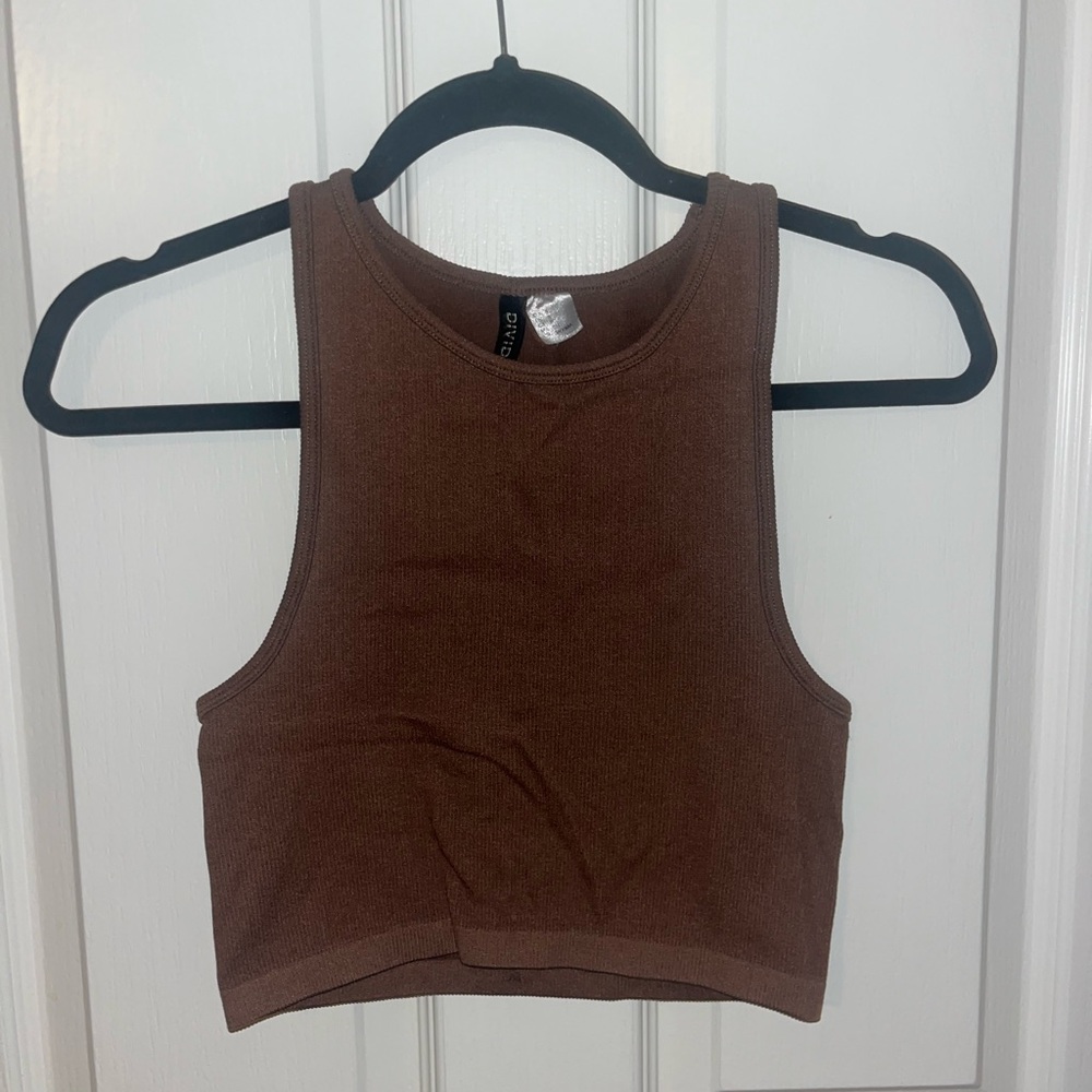 Divided Ribbed Top